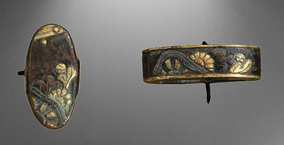Fuchi-Kashira Nr. 20 (späte Edo Periode)