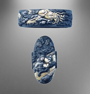 Fuchi-Kashira Nr. 23 (Edo Periode)