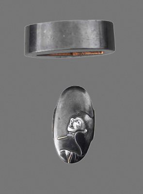 Fuchi-Kashira Nr. 26 (späte Edo Periode)