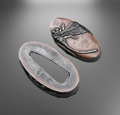 Fuchi-Kashira Nr. 30 (späte Edo Periode)