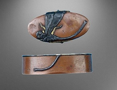 Fuchi-Kashira Nr. 30 (späte Edo Periode)