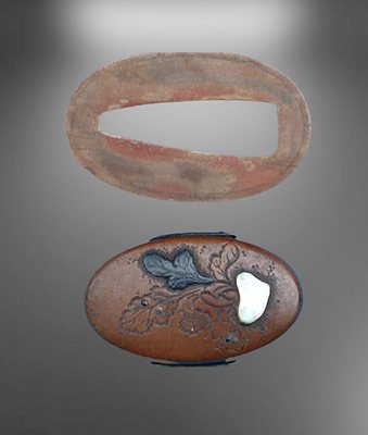 Fuchi-Kashira Nr. 31 (späte Edo Periode)