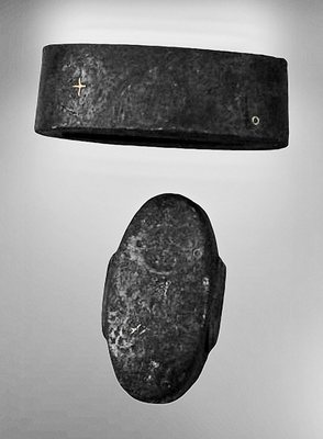 Fuchi-Kashira Nr. 40 (späte Edo Periode)