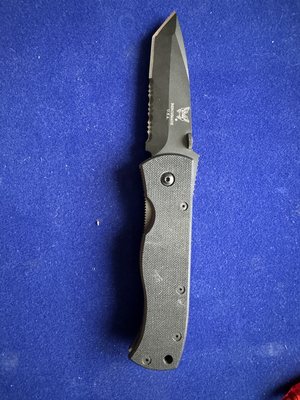 Klinge Damast 8,5 cm; Gesamtlänge 19 cm