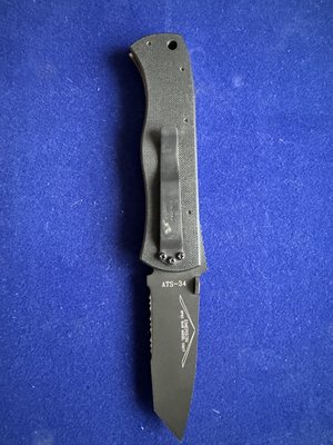 Klinge Damast 8,5 cm; Gesamtlänge 19 cm
